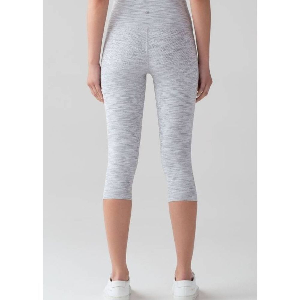 LULULEMON ATHLETICA Wunder Under Hi-Rise 1/2 Tight 'Luxtreme 17' Size 2 - Picture 5 of 5